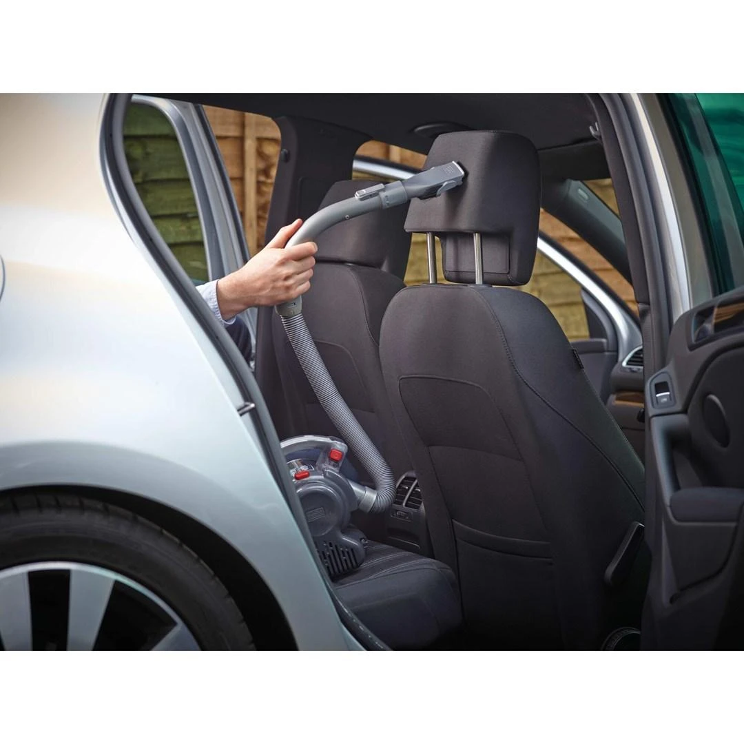Black & Decker Juodas & Decker automobilinis dulkių siurblys Juodas+DECKER PD1200AV (pilkos spalvos)