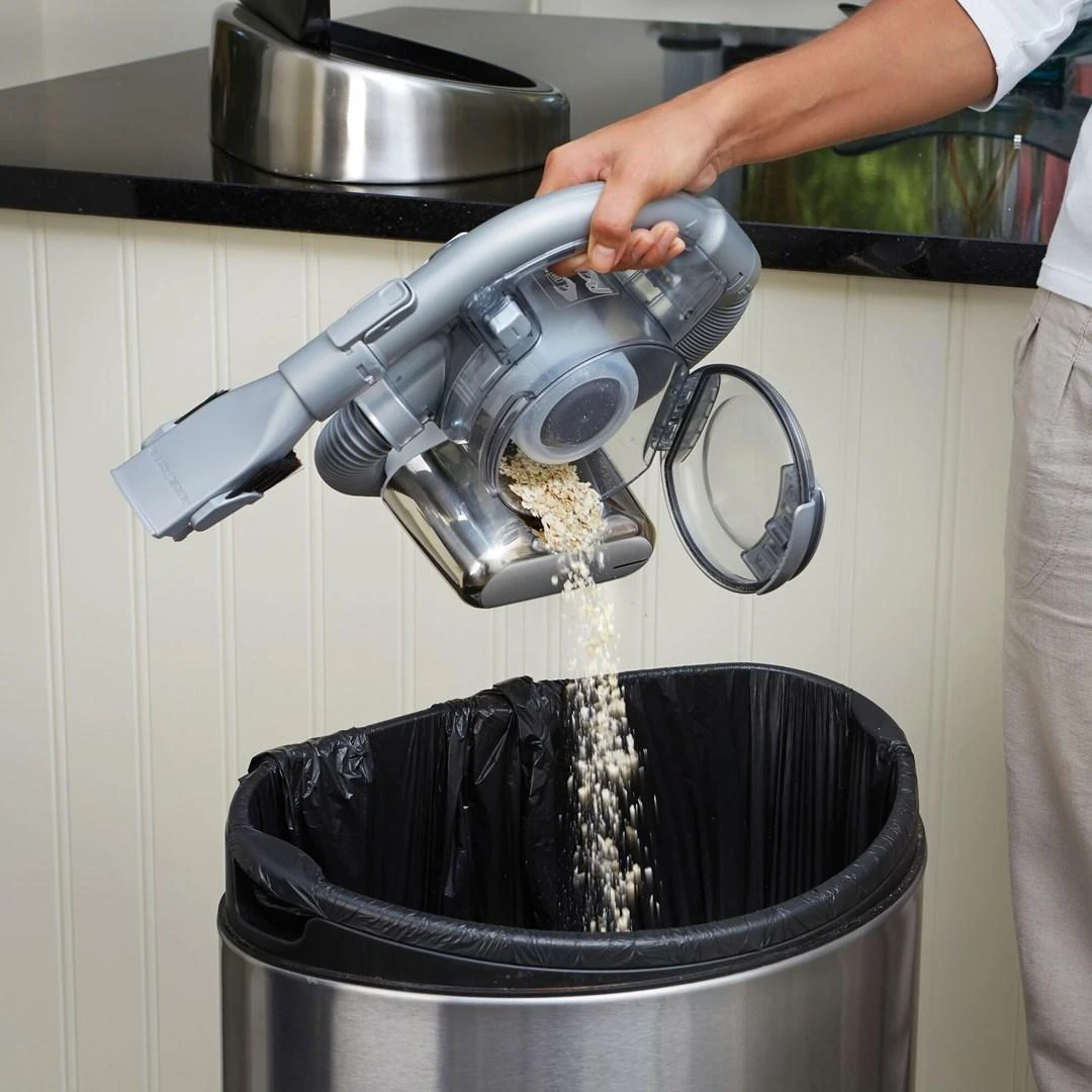 Dulkių siurblys Black & Decker Juodas & Decker dulkių siurblio baterija Juodas & Decker DustBuster Flexi PD1820L-QW (sidabrinis spalva)