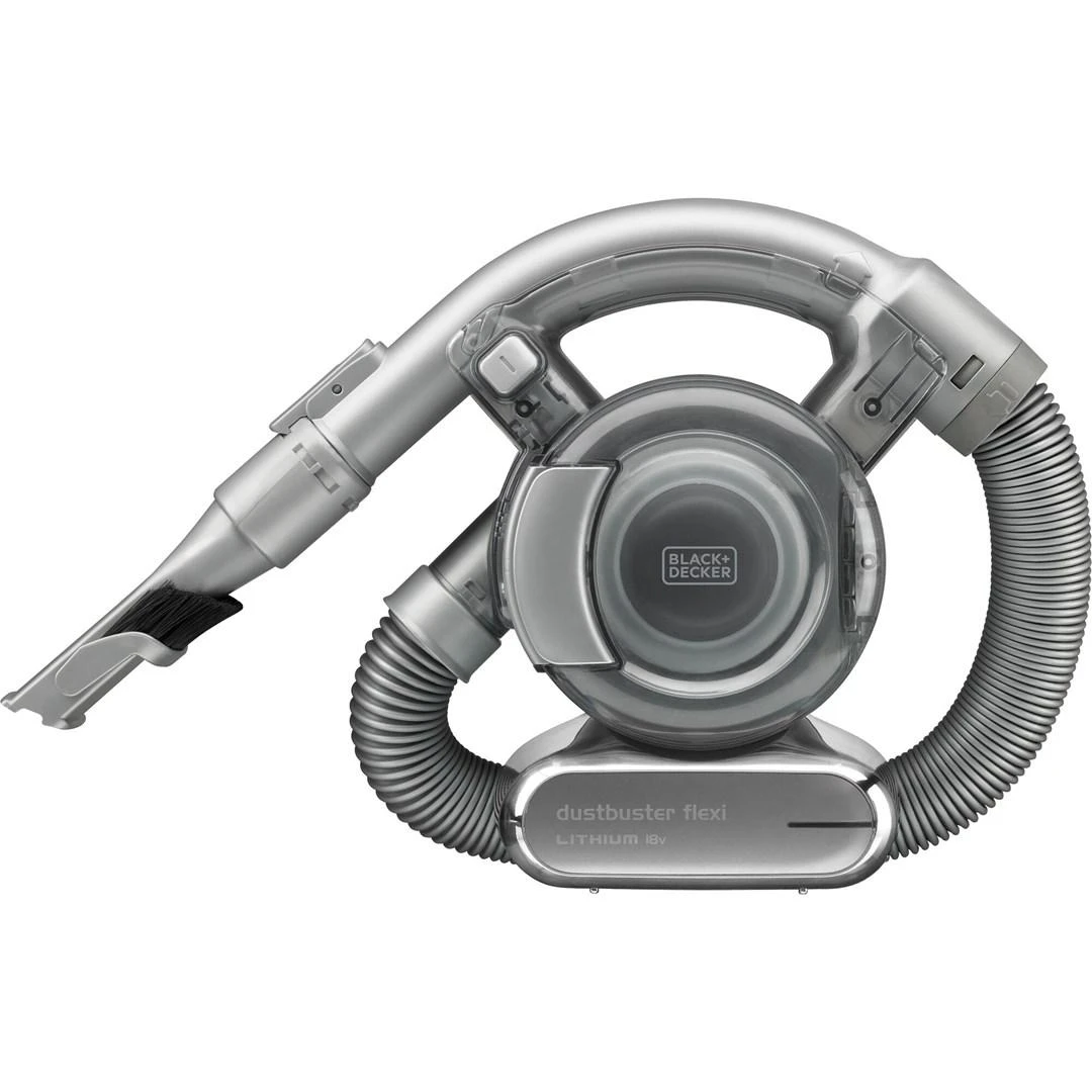 Dulkių siurblys Black & Decker Juodas & Decker dulkių siurblio baterija Juodas & Decker DustBuster Flexi PD1820L-QW (sidabrinis spalva)