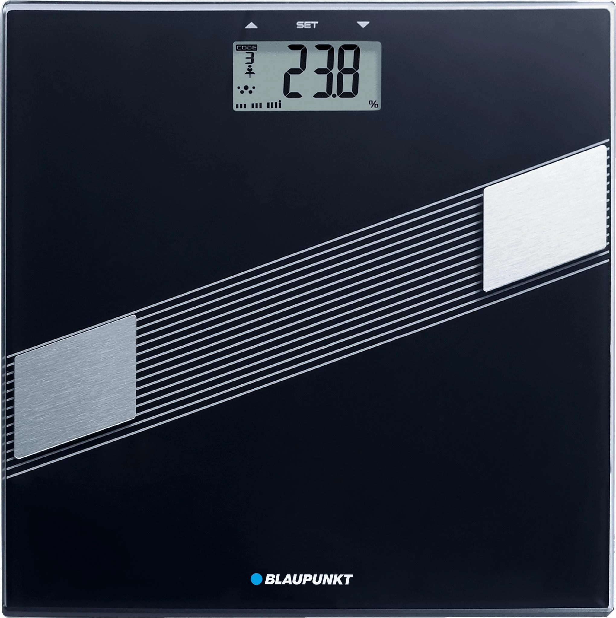 Virtuvinės svarstyklės Elektroninės Svarstyklės - Blaupunkt Bsm411 Kvadratinės Juodos