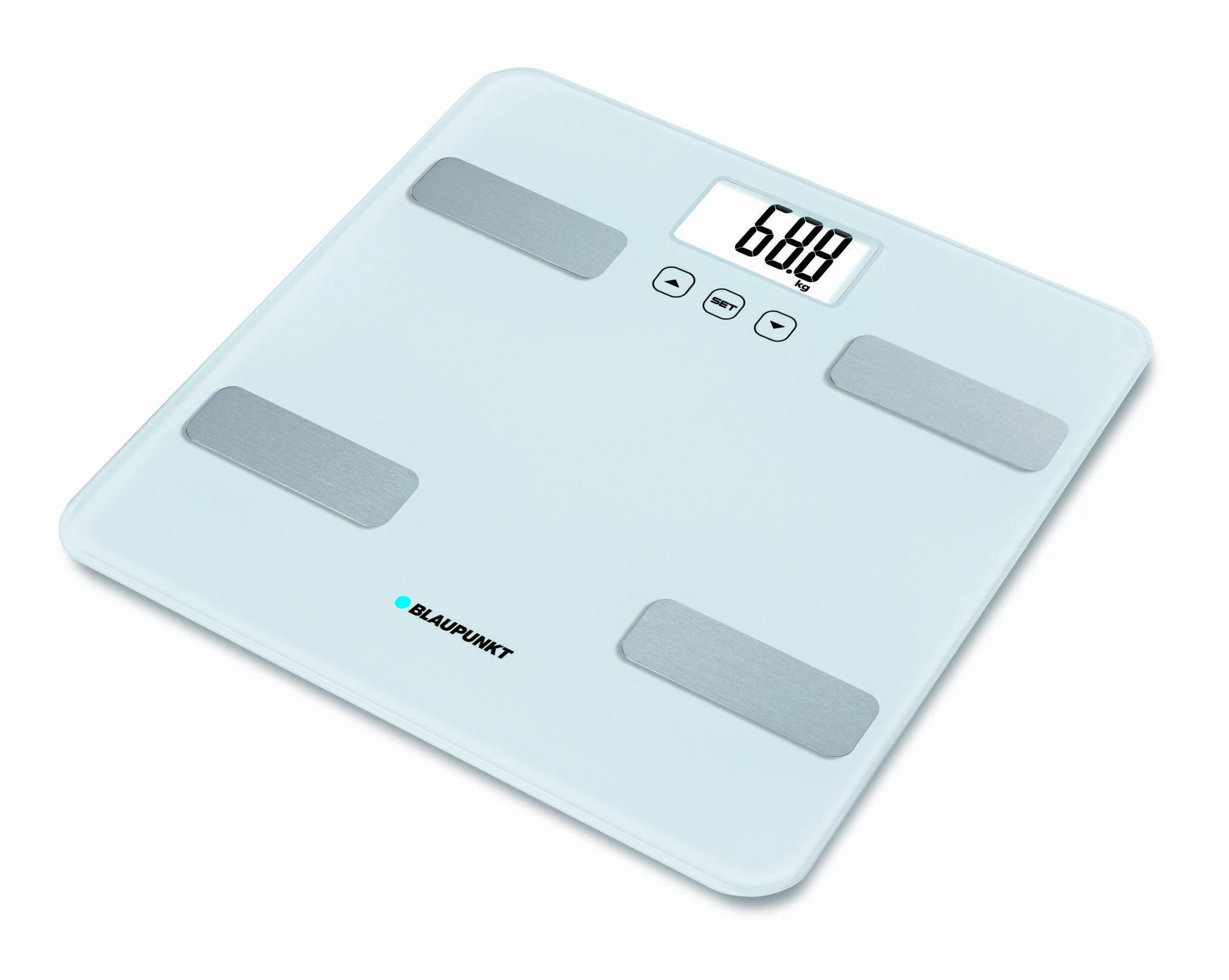 Virtuvinės svarstyklės Elektroninės Svarstyklės - Blaupunkt BSM501 Kvadratinės Baltos