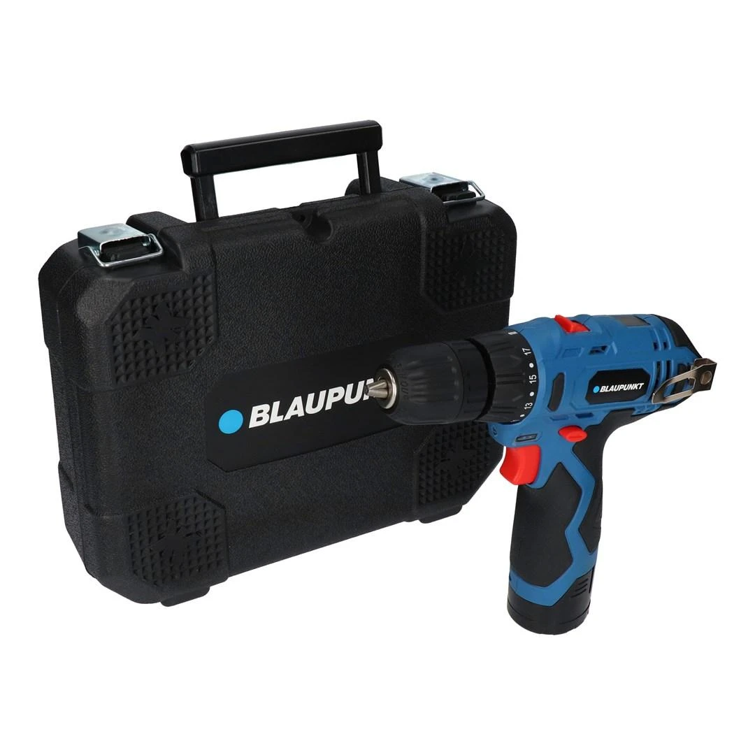 Blaupunkt CD3010 12V ličio jonų gręžtuvas/suktuvas (įkroviklis ir baterija yra komplekte)