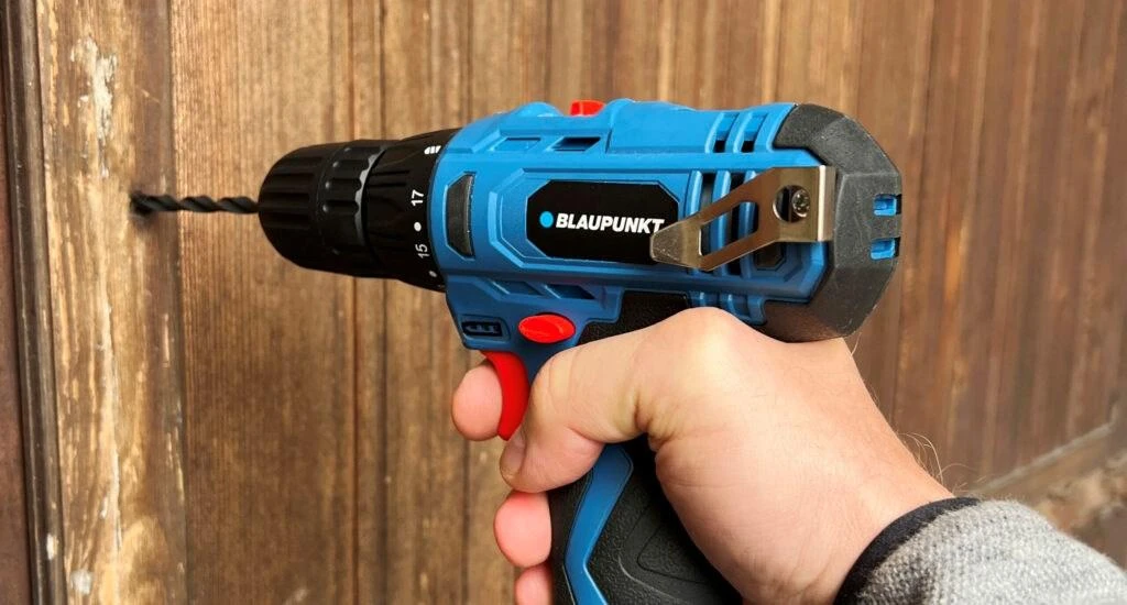 Blaupunkt CD3010 12V ličio jonų gręžtuvas/suktuvas (įkroviklis ir baterija yra komplekte)