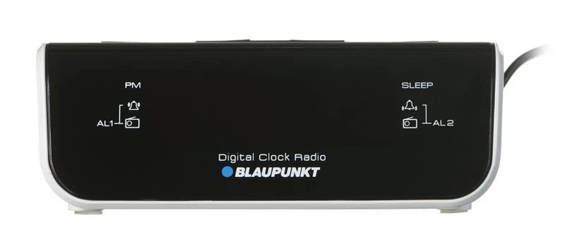 Radijas su laikrodžio funkcija Blaupunkt CR5WH, Juodos spalvos