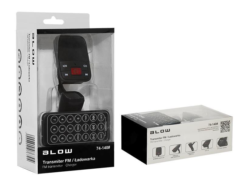 Transmiter FM BLOW USB su kroviklis 2,1A`