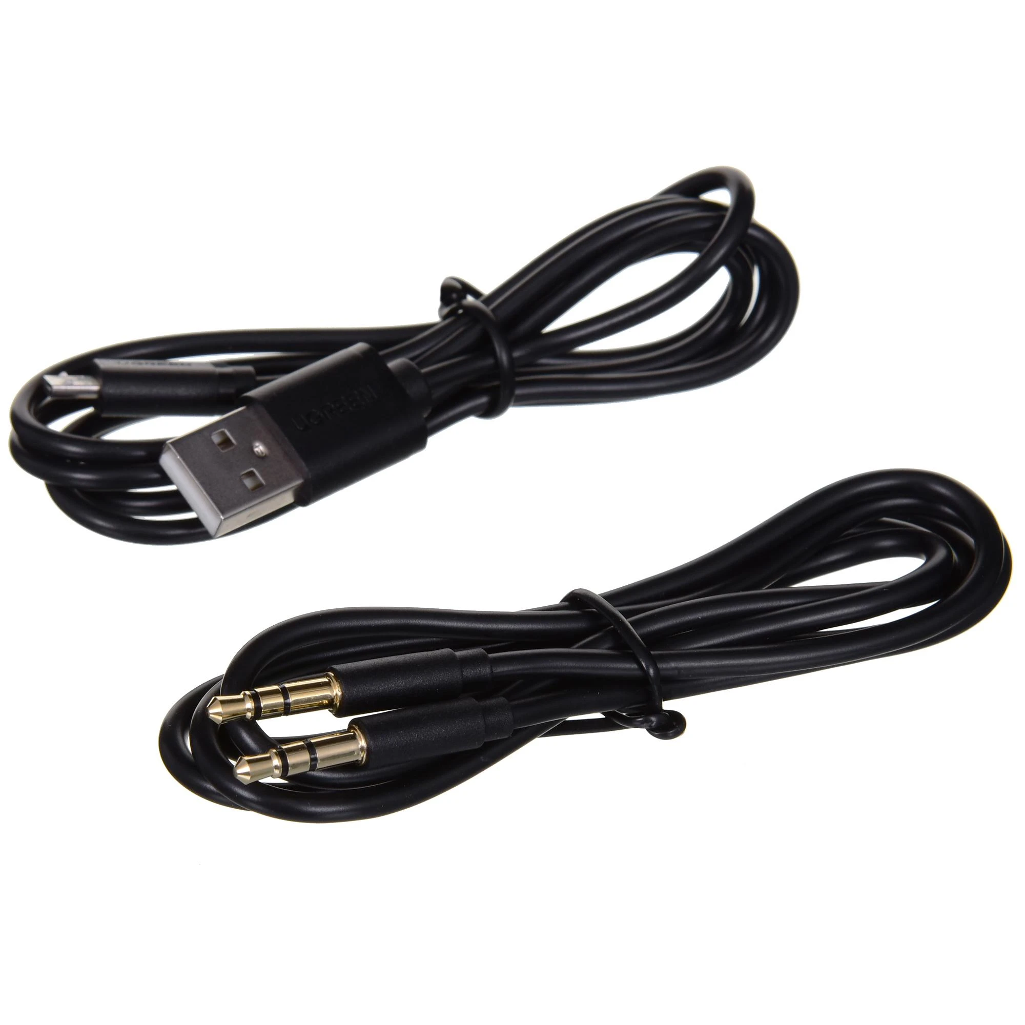 Ugreen Bluetooth 5.0 imtuvo adapteris 2x RCA 3.5mm lizdas aptX juodas