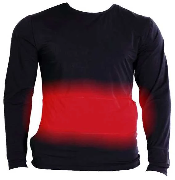 Šildomi marškinėliai T-Shirt Glovii GJ1 su baterija (iki 6val.)