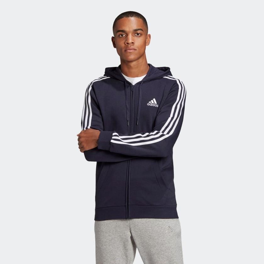 Adidas Essentials džemperis su pilnu užtrauktuku M GK9053