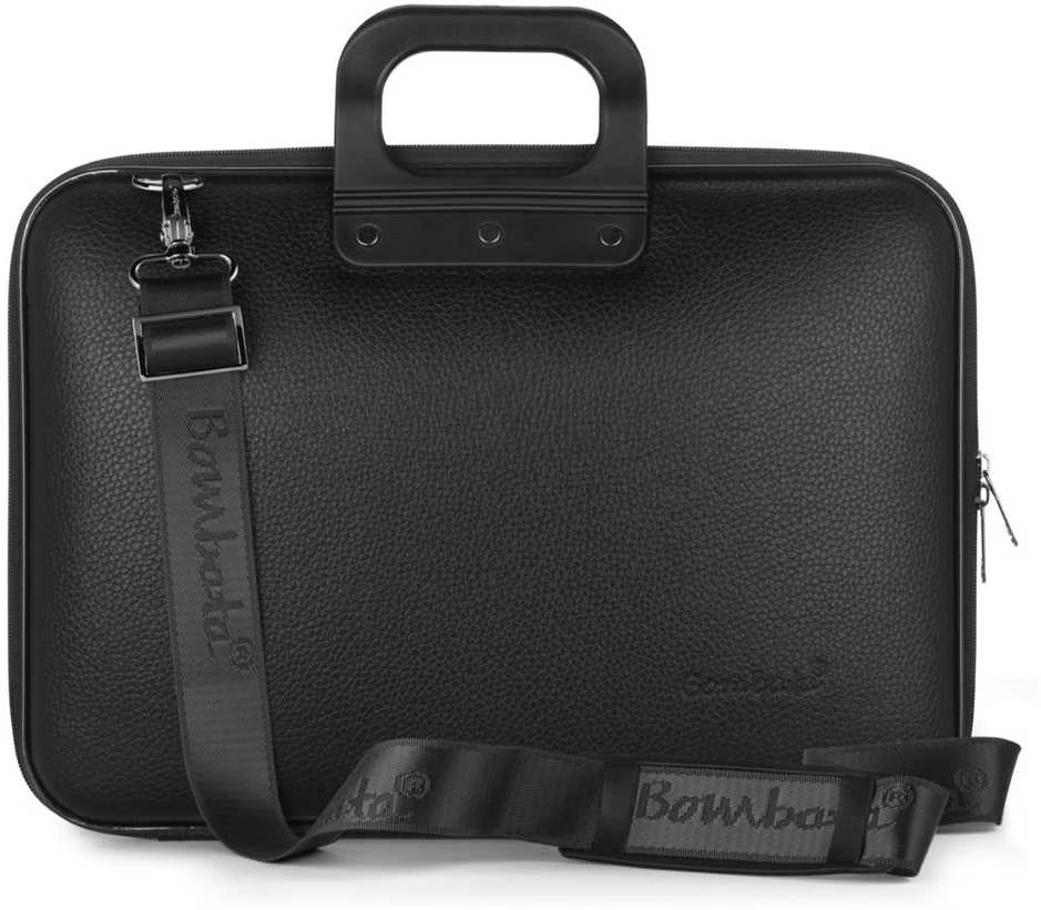 Kompiuterio krepšys MaxiBOMBATA AllBlack 17, juoda sp.