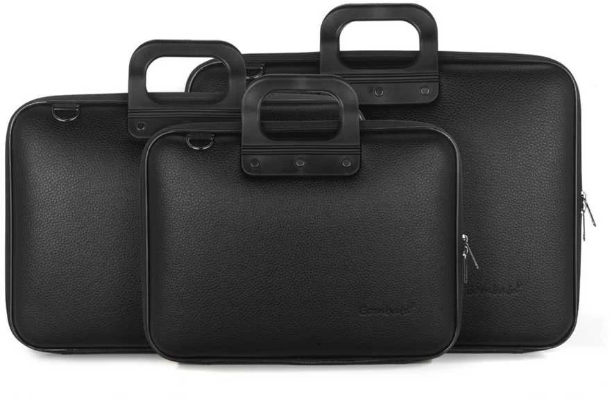 Kompiuterio krepšys MaxiBOMBATA AllBlack 17, juoda sp.