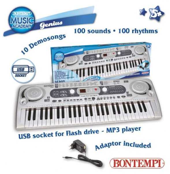 Bontempi elektroniniai vargonai 54 klavišai