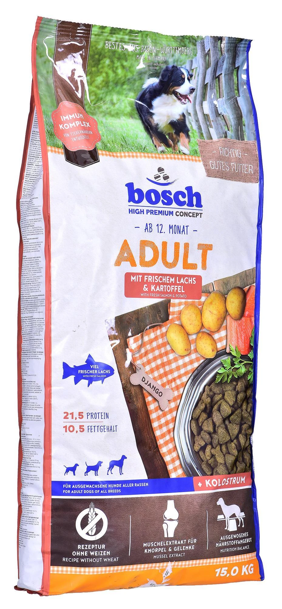 bosch Dog ADULT SALMON & POTATO 15kg