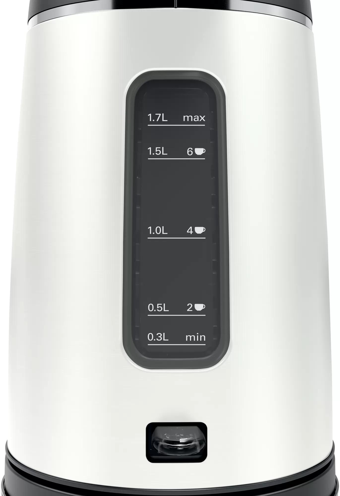 Virdulys Bosch TWK5P471 DesignLine, Sidabro spalvos, 1,7 L
