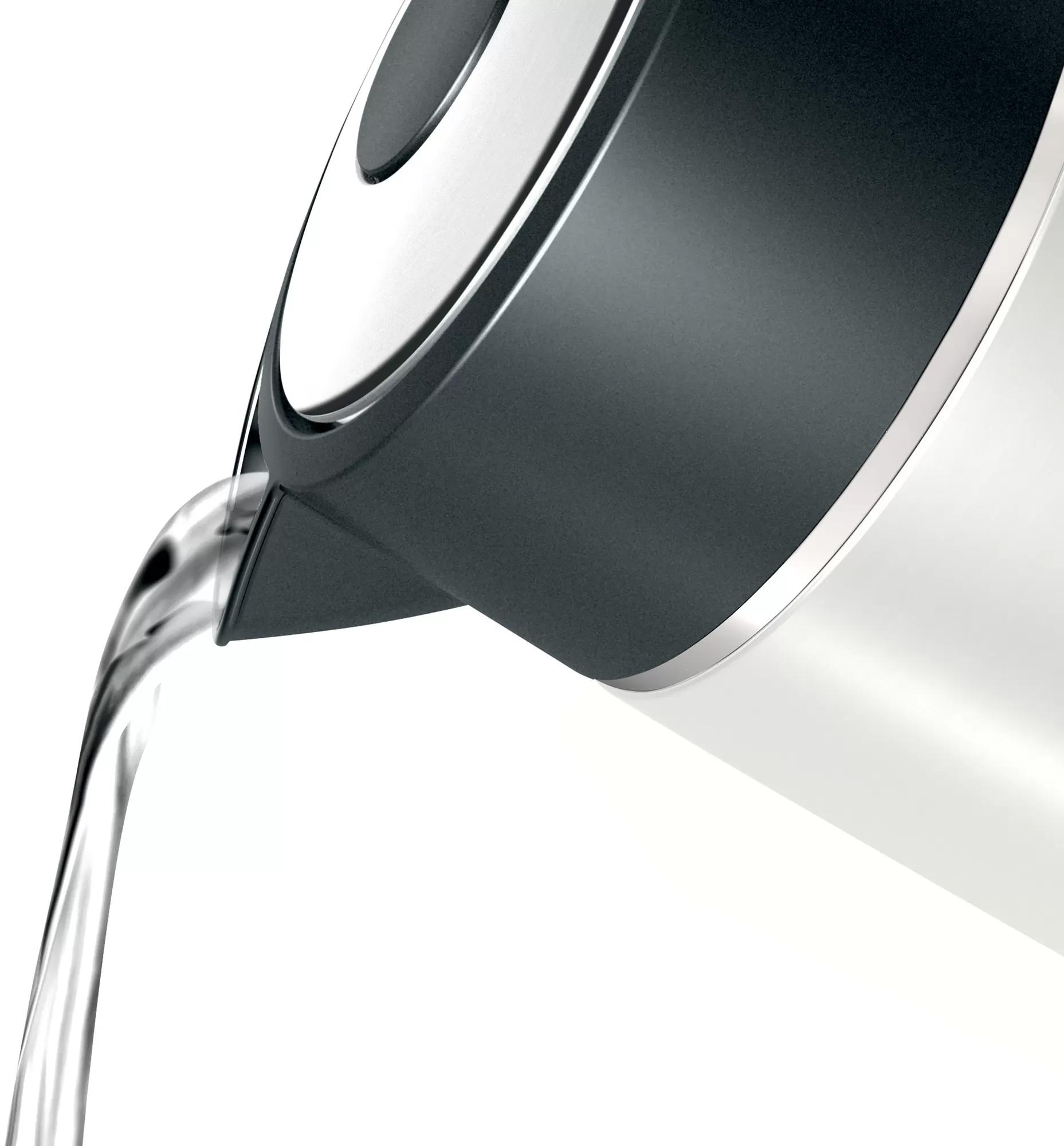Virdulys Bosch TWK5P471 DesignLine, Sidabro spalvos, 1,7 L