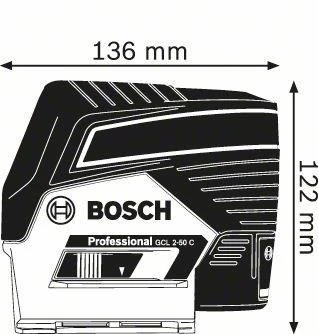 Bosch GCL 2-50 C + RM2 + BT150