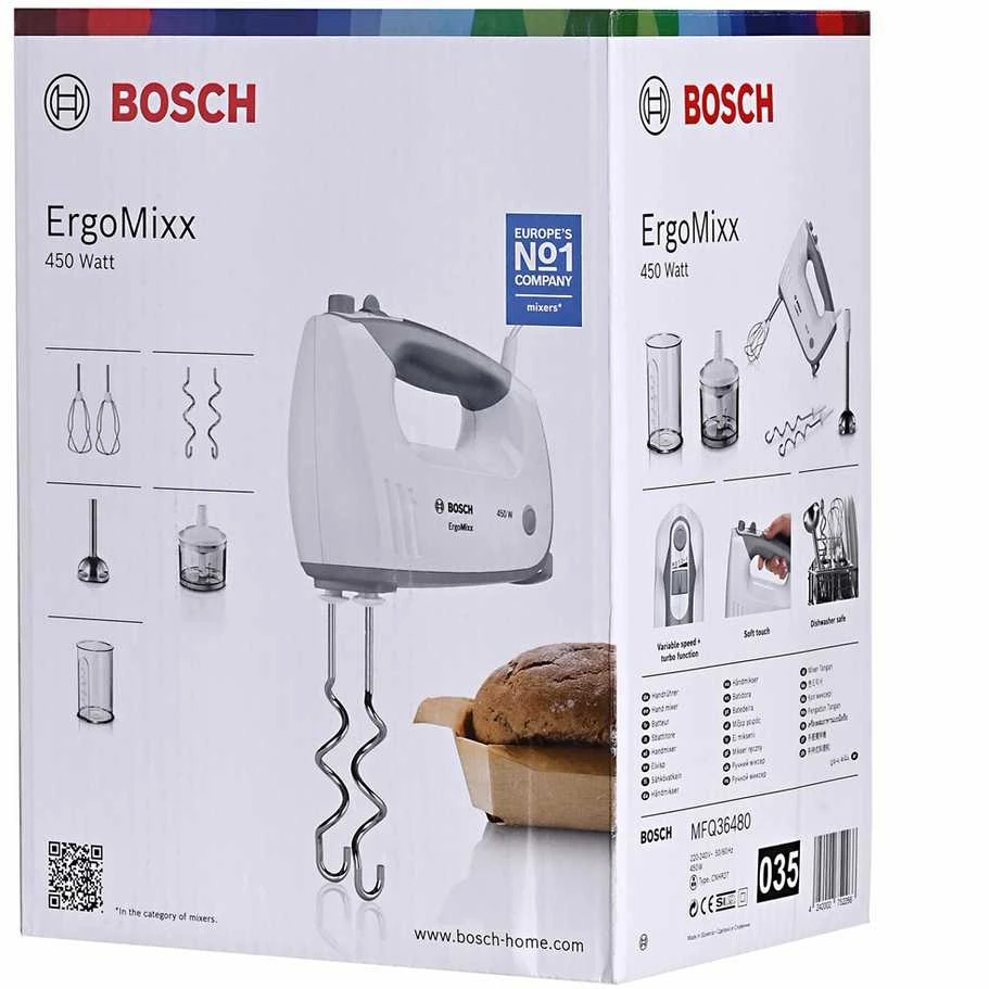 Plakiklis Bosch Rankinis maišytuvas MFQ 36480