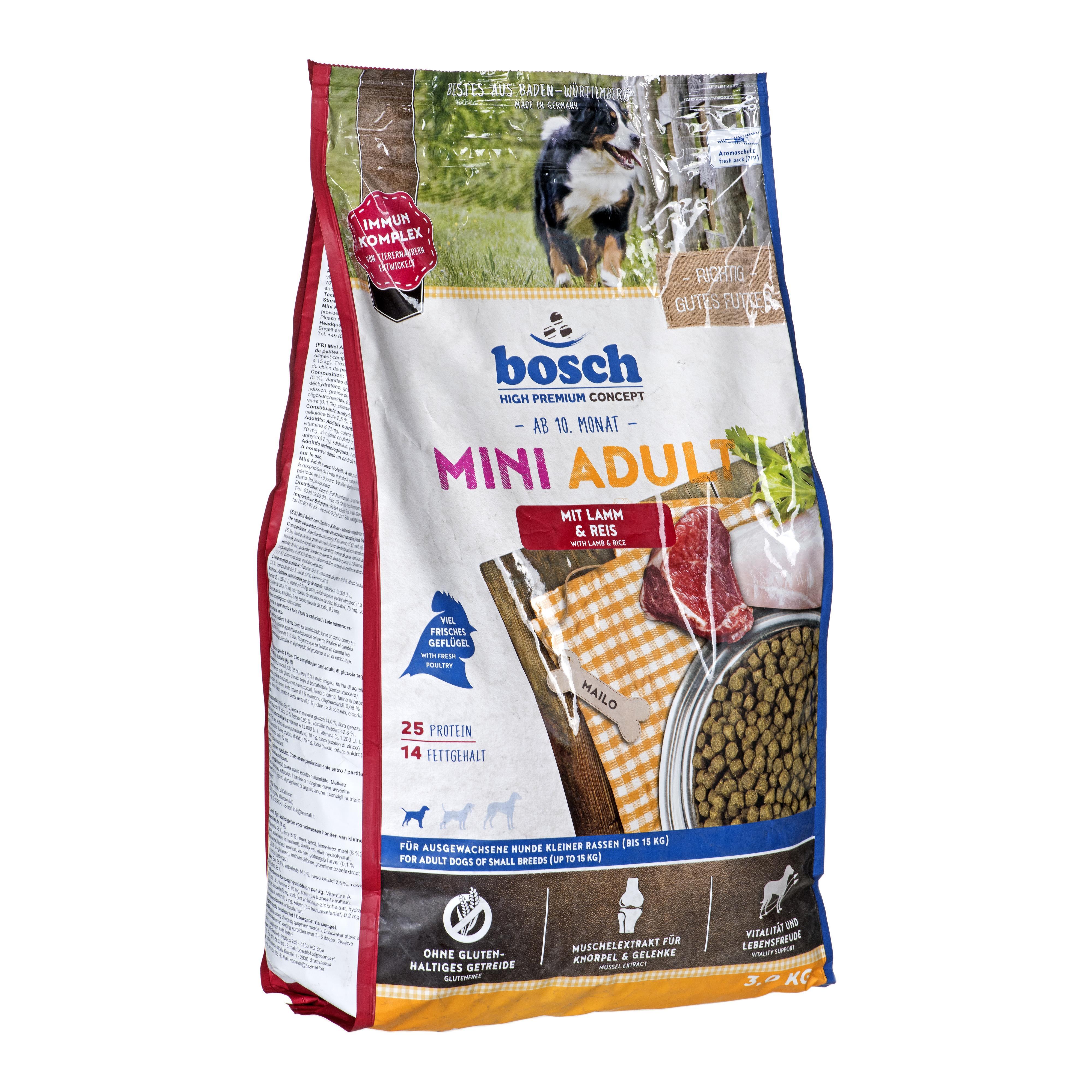 bosch Dog MINI ADULT Lamb & Rice 3kg