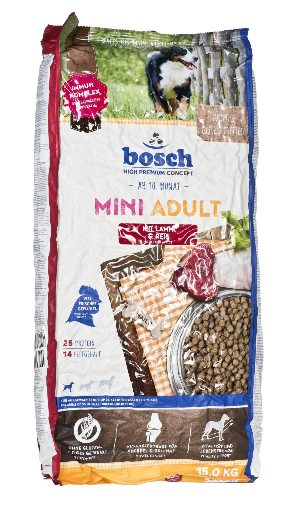 bosch Dog MINI ADULT Lamb & Rice 15kg