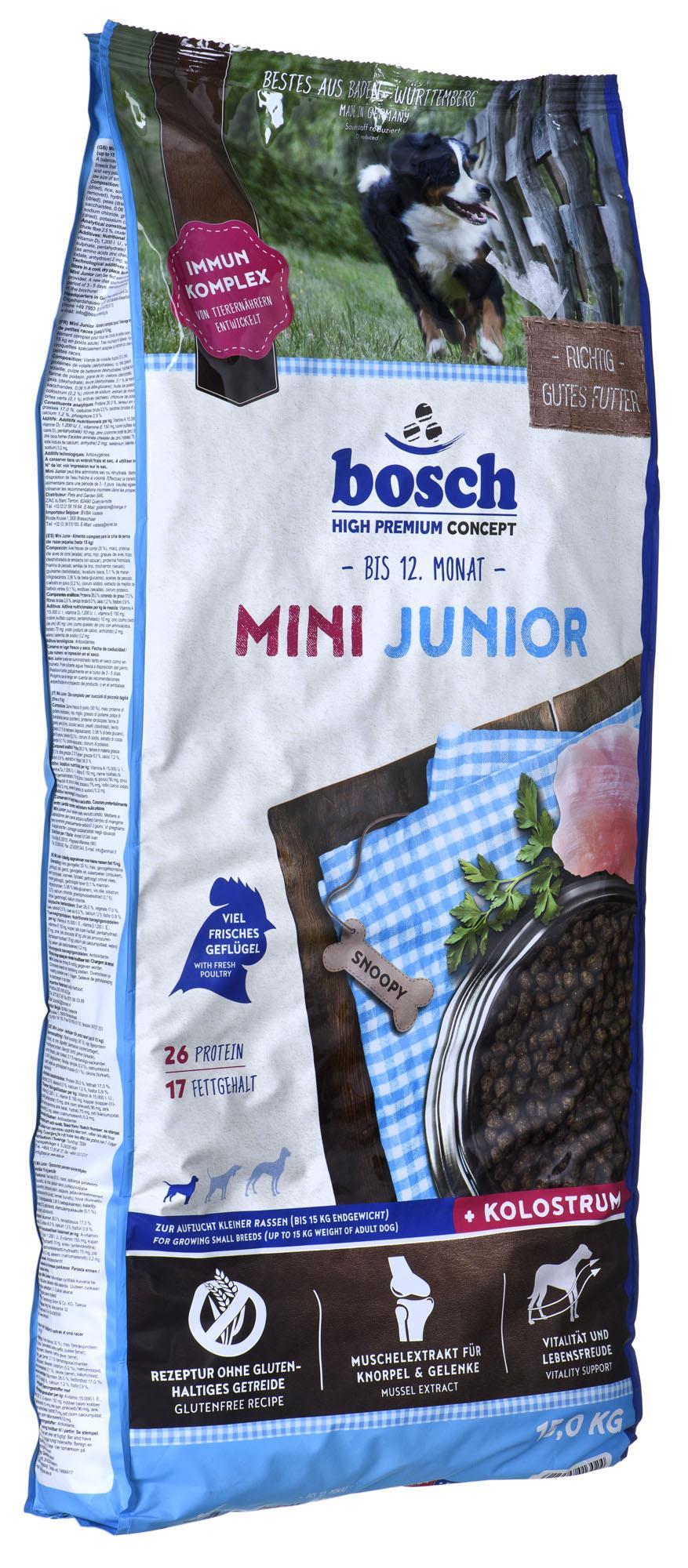 bosch Dog MINI JUNIOR 15kg