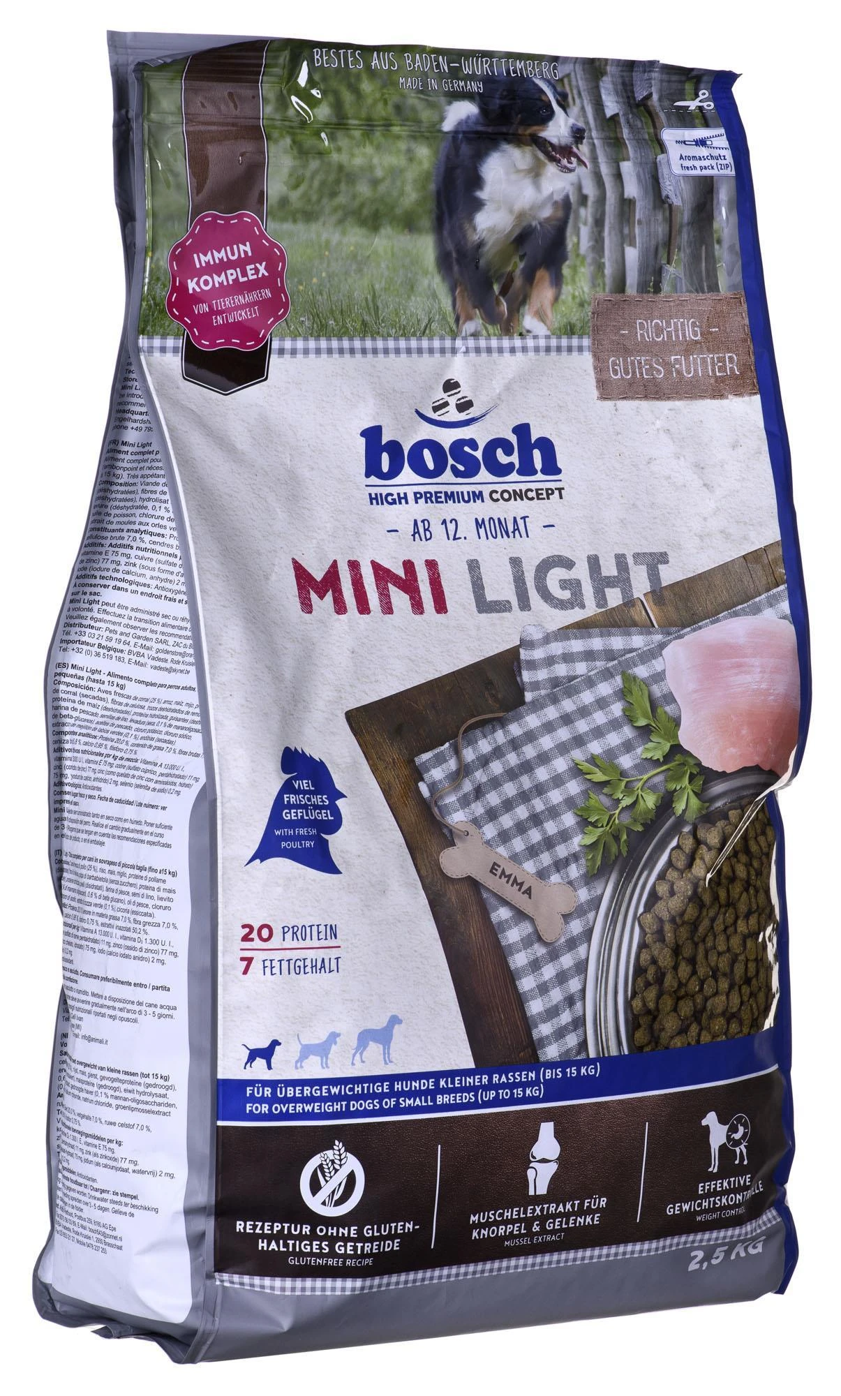 bosch Dog Adult MINI LIGHT 2,5kg