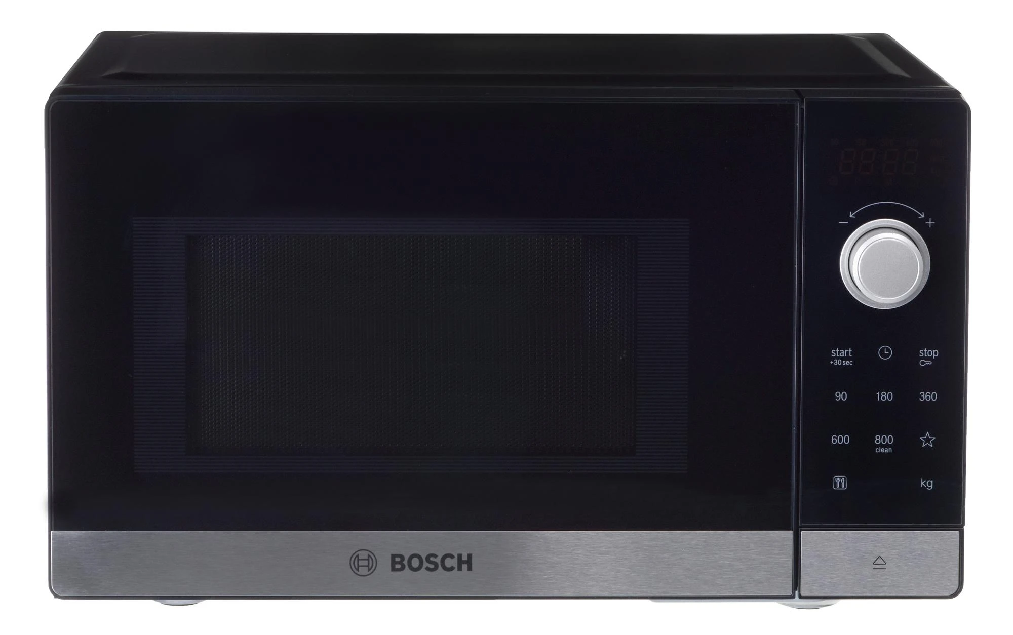 Bosch FFL023MS2 Serija 2, Laisvai statoma mikrobangų krosnelė, 44 x 26 cm, Nerūdijančio plieno