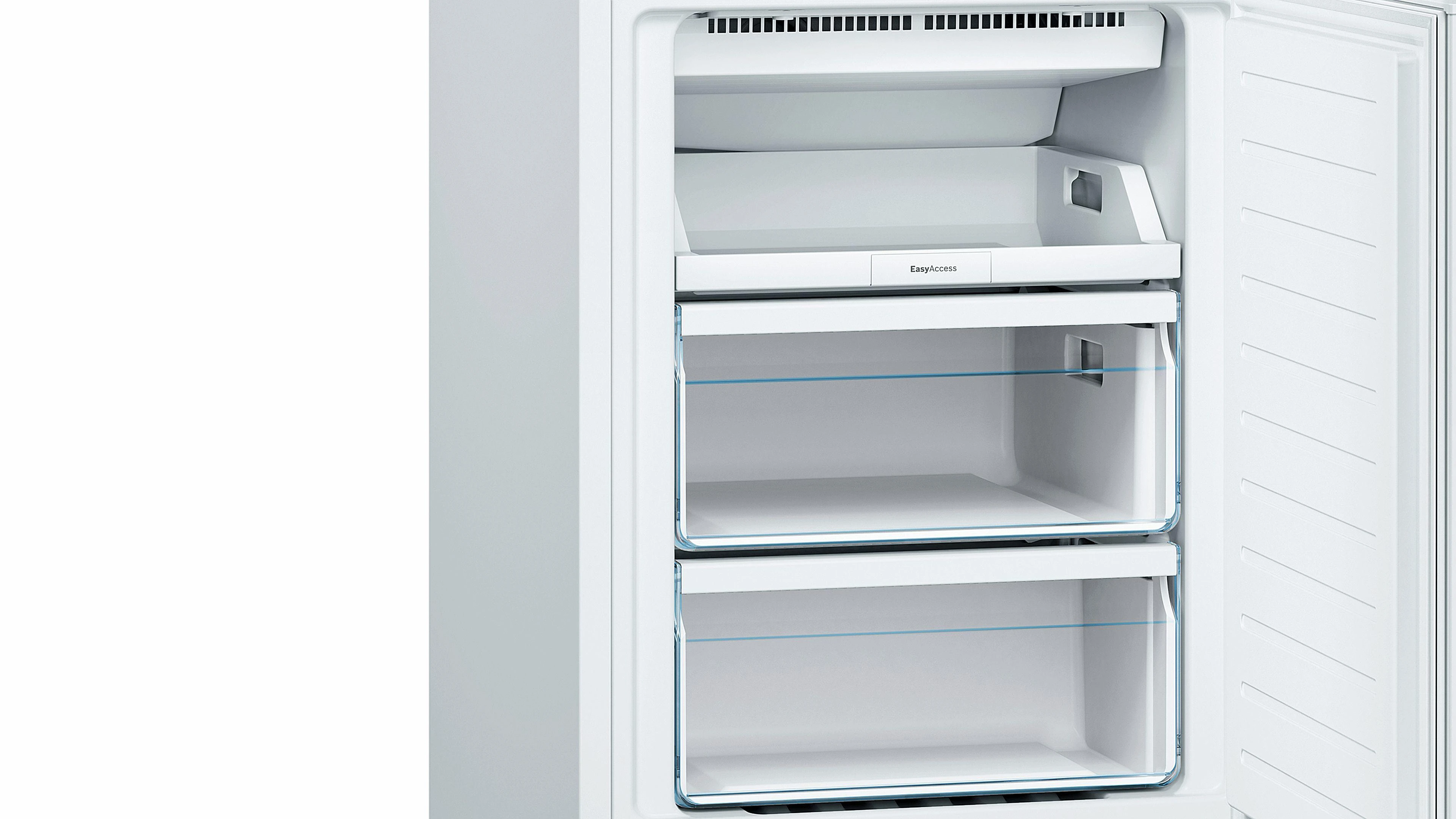 Šaldytuvas Bosch KGN36NWEA 2 serija, Baltos spalvos