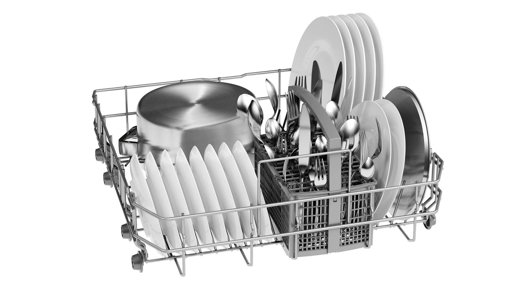 Bosch Serija 2, Visiškai integruota indaplovė, 60 cm SMV2ITX16E
