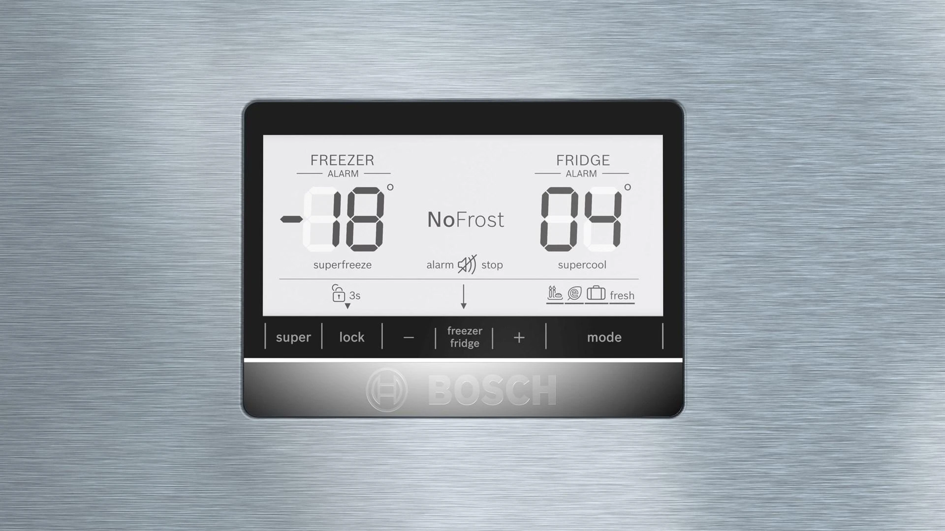 Šaldytuvas Bosch Serie 6 KGN86AIDR fridge-šaldiklis Freestanding 631 L D Nerūdijantis plienas