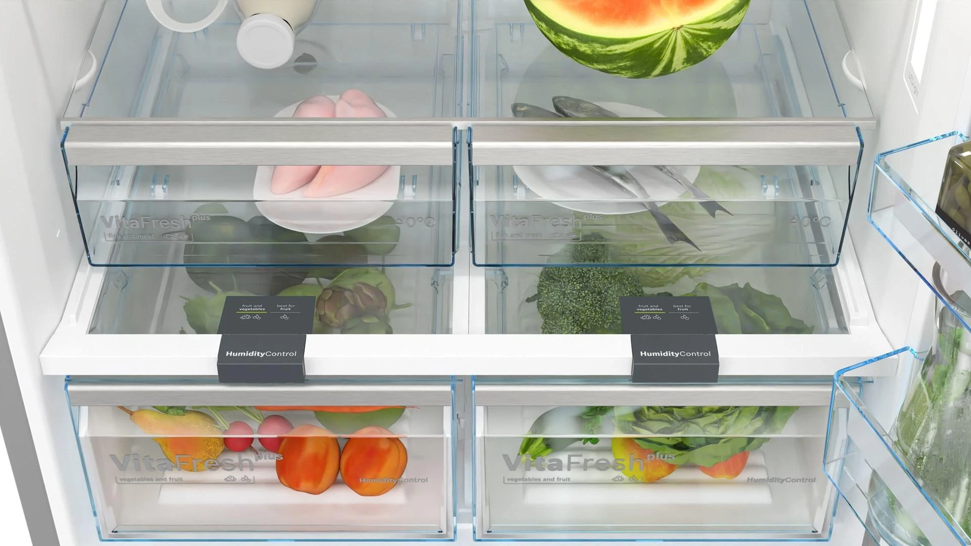 Šaldytuvas Bosch Serie 6 KGN86AIDR fridge-šaldiklis Freestanding 631 L D Nerūdijantis plienas