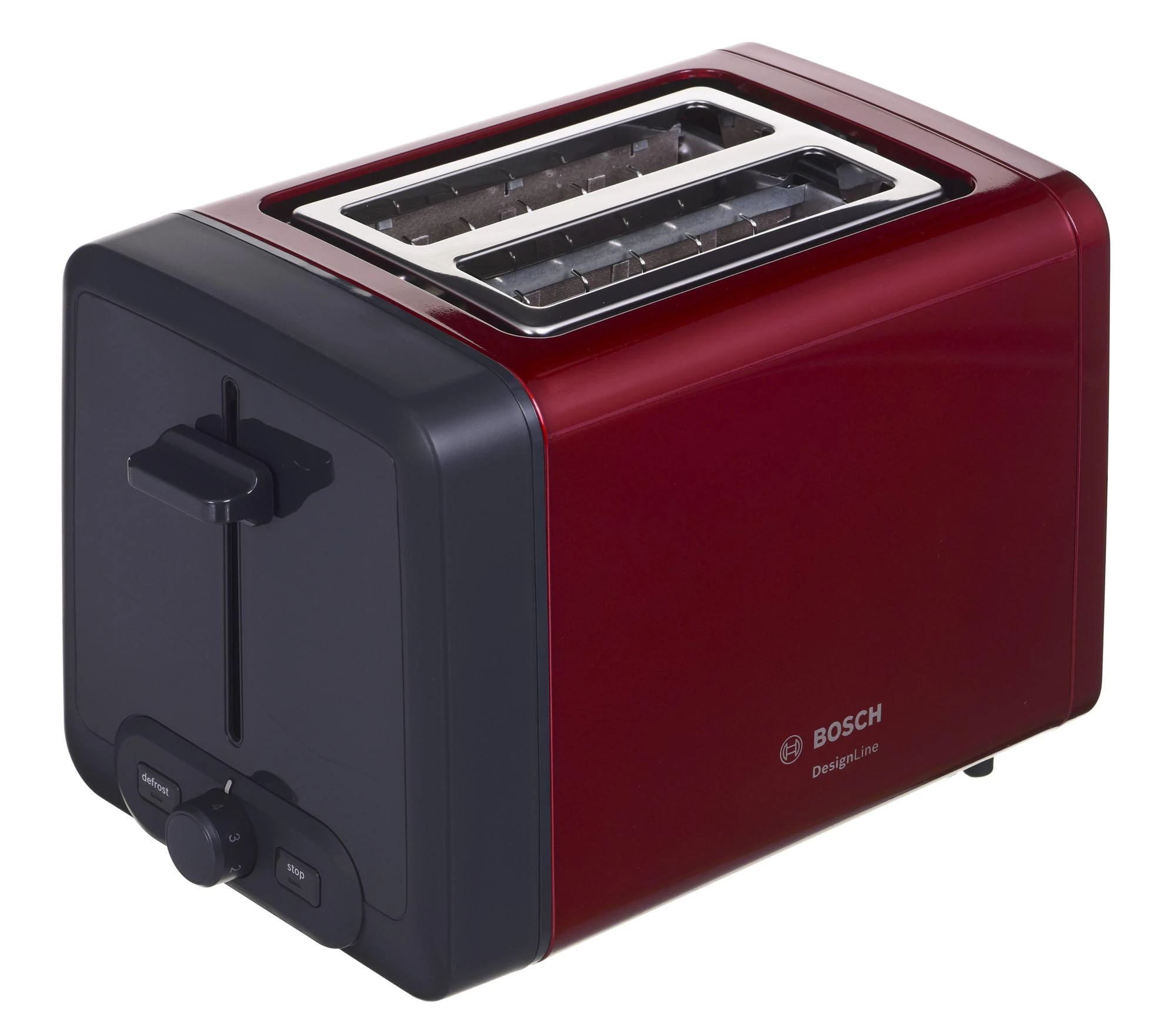 Bosch TAT4P424 Kompaktinis skrudintuvas, DesignLine, Raudona