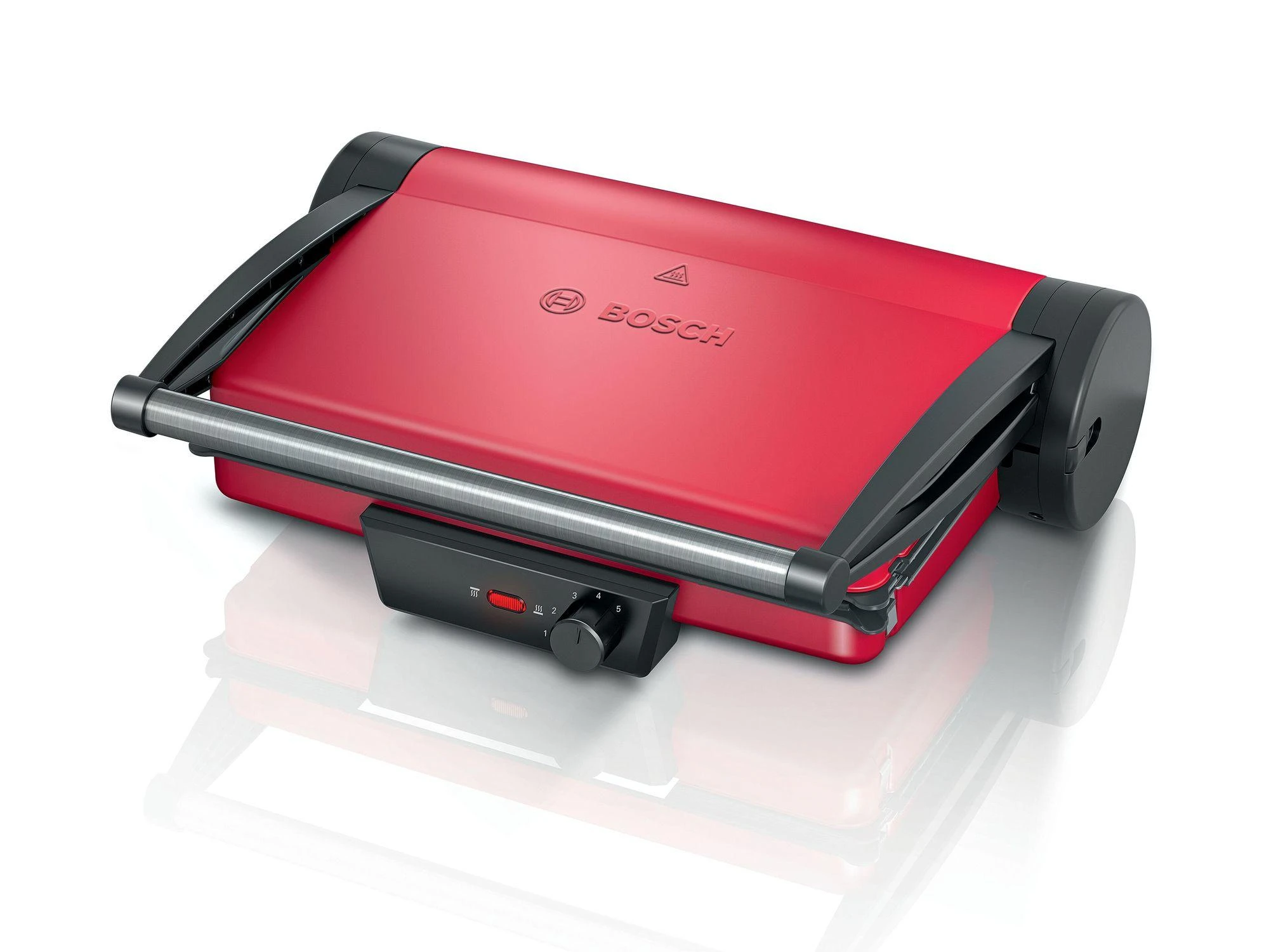 Elektrinis grilius Bosch TCG4104, 2000W, Raudonos spalvos