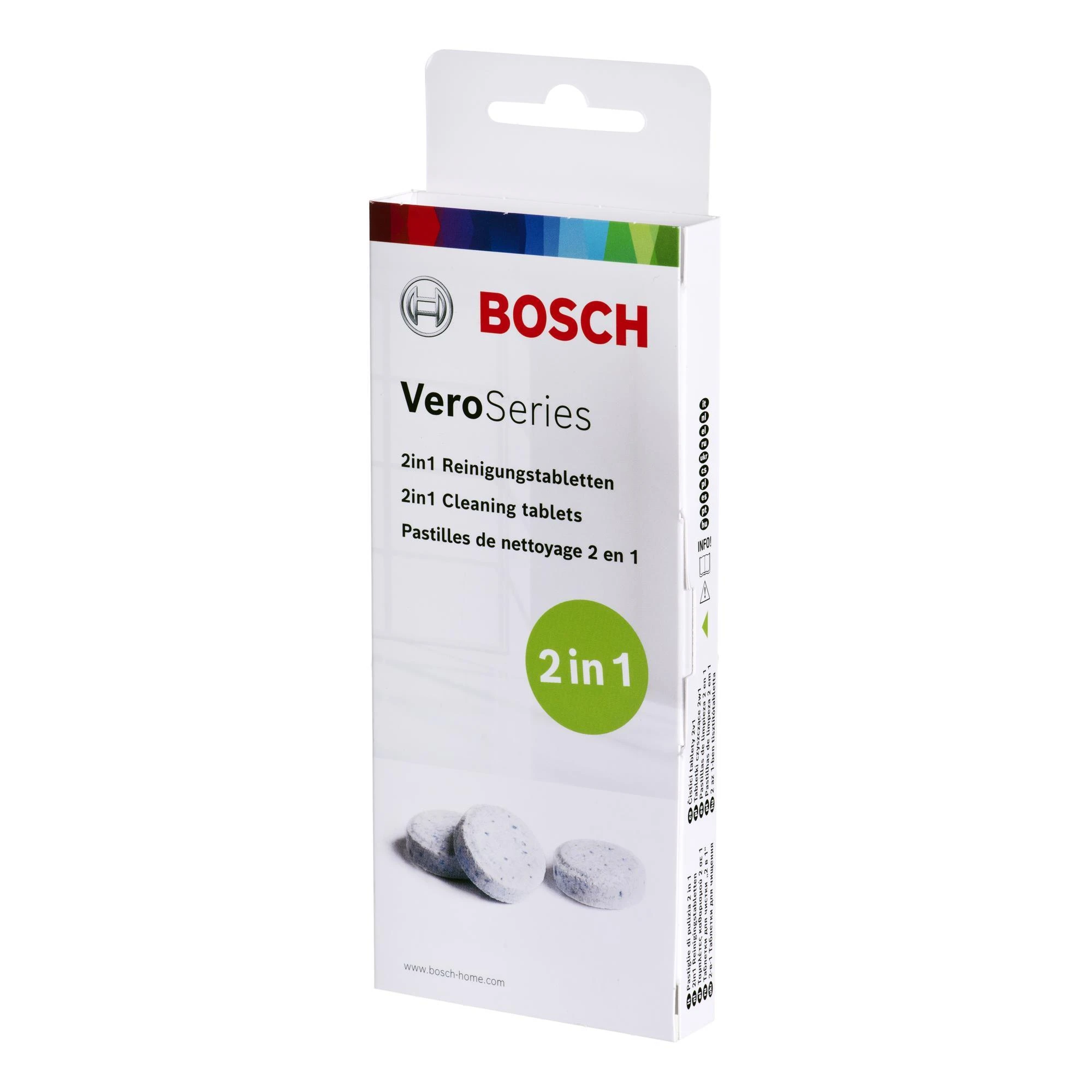 Valiklis Kavos Aparato Valymo Tabletės - Bosch TCZ8001A 10 vnt.