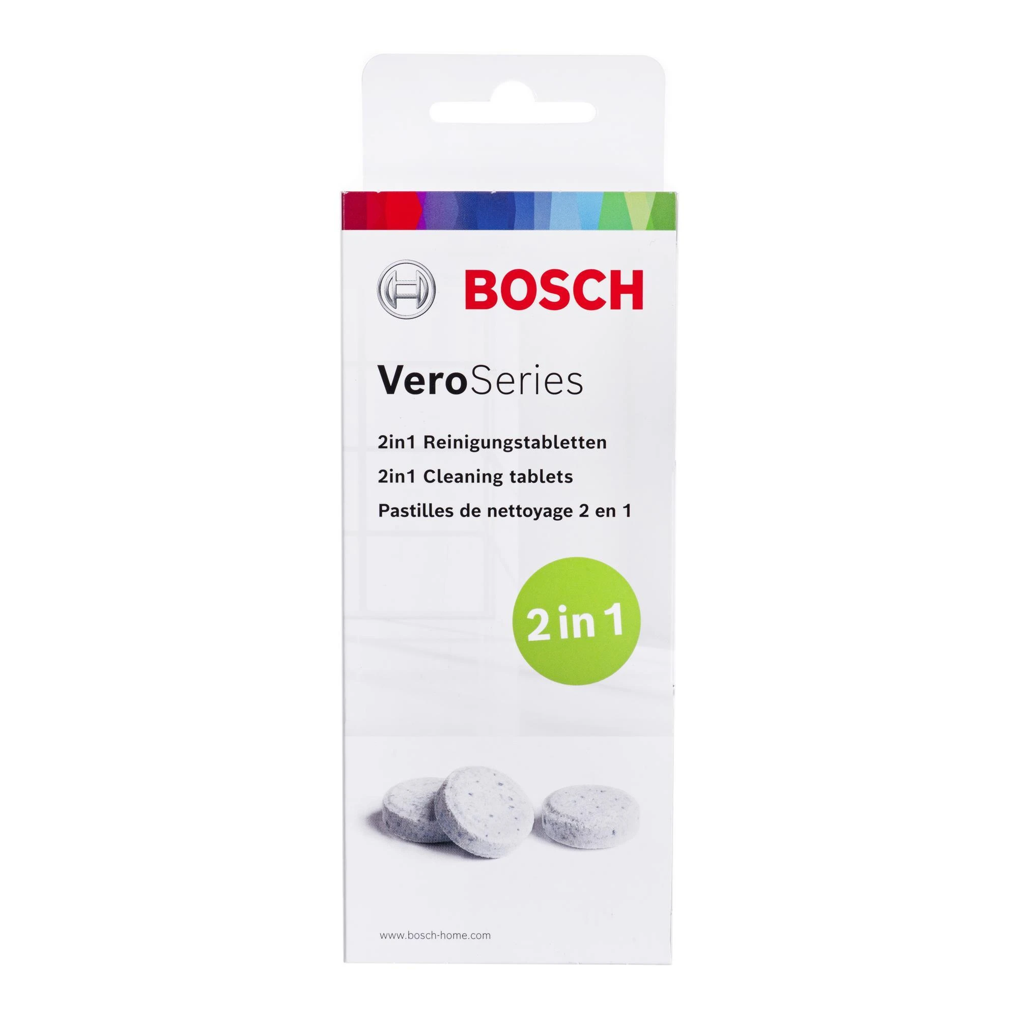 Valiklis Kavos Aparato Valymo Tabletės - Bosch TCZ8001A 10 vnt.
