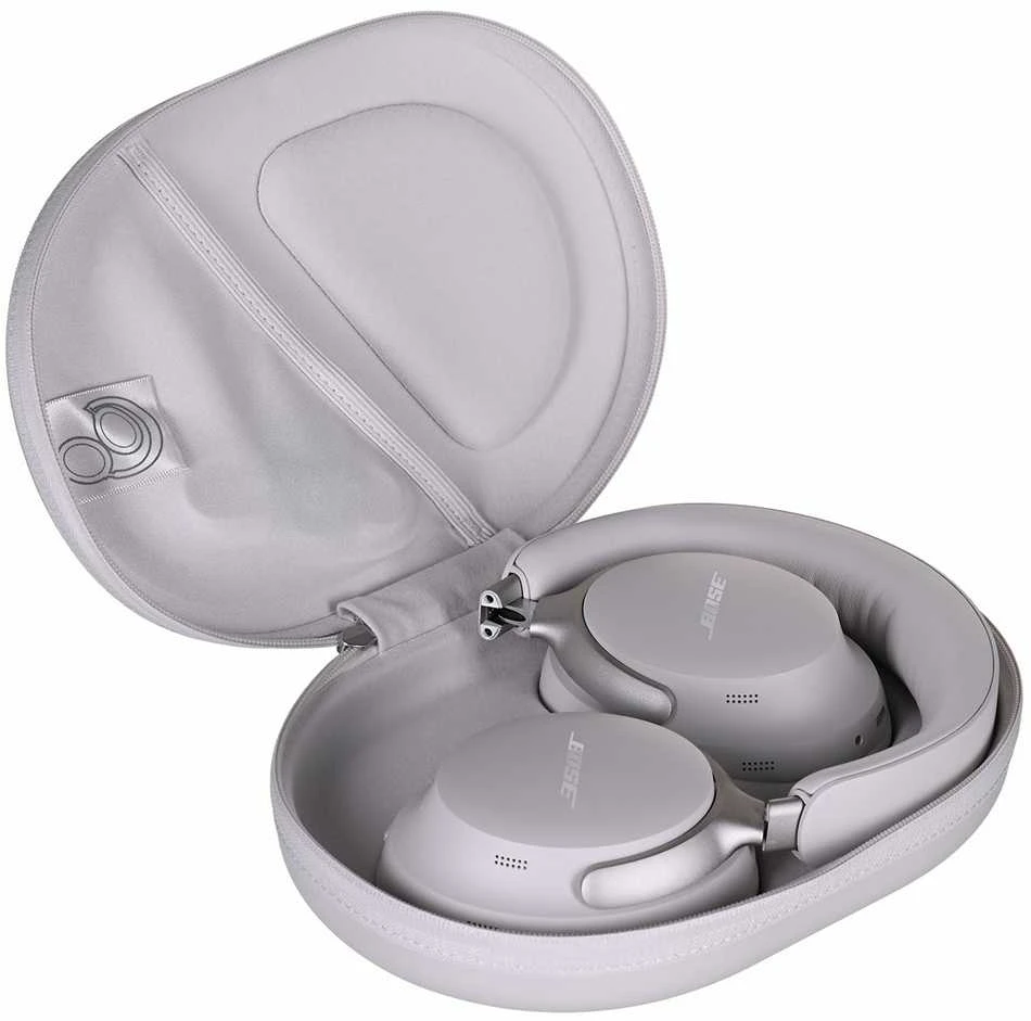 Belaidės ausinės Bose QuietComfort Ultra, Baltos