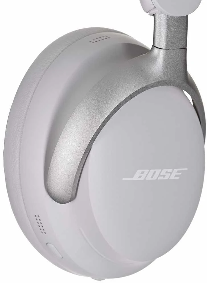 Bose QuietComfort Ultra ausinės, detalus kaušelio vaizdas