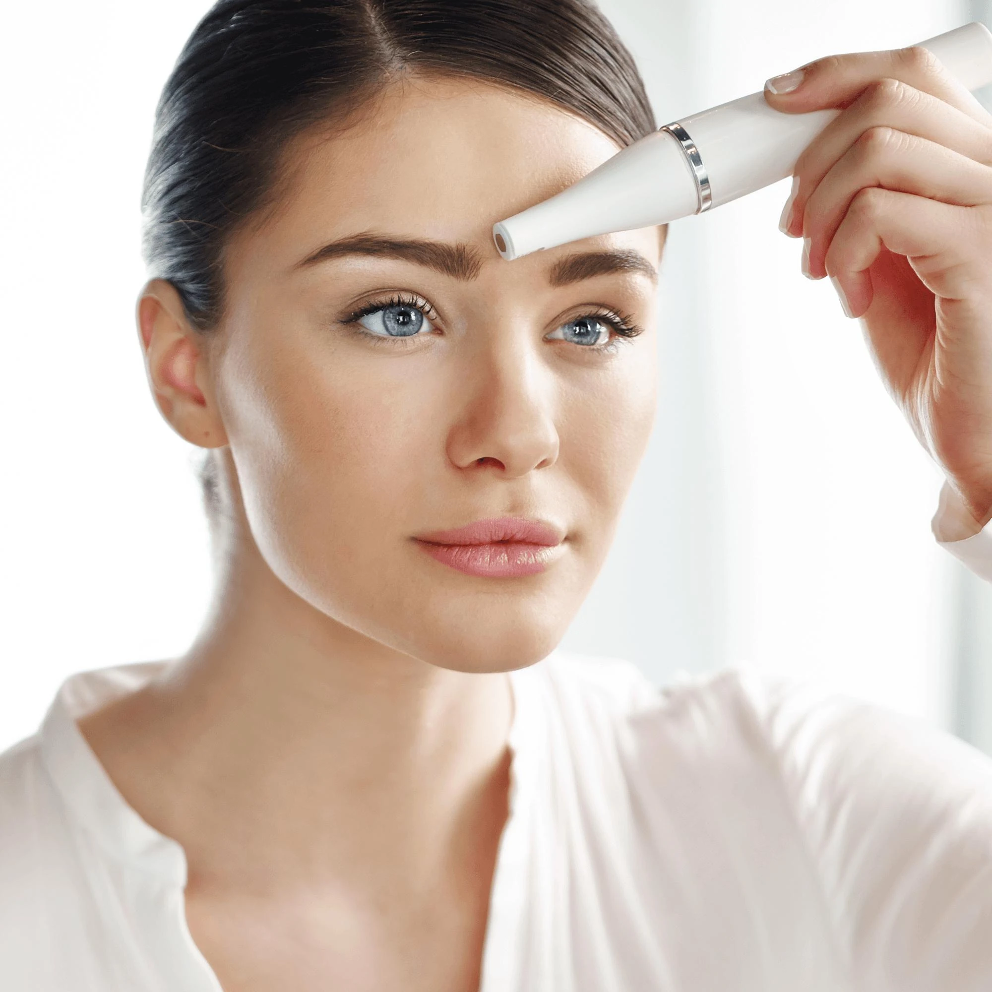 Braun Face 810 Balta 10 pincetai
