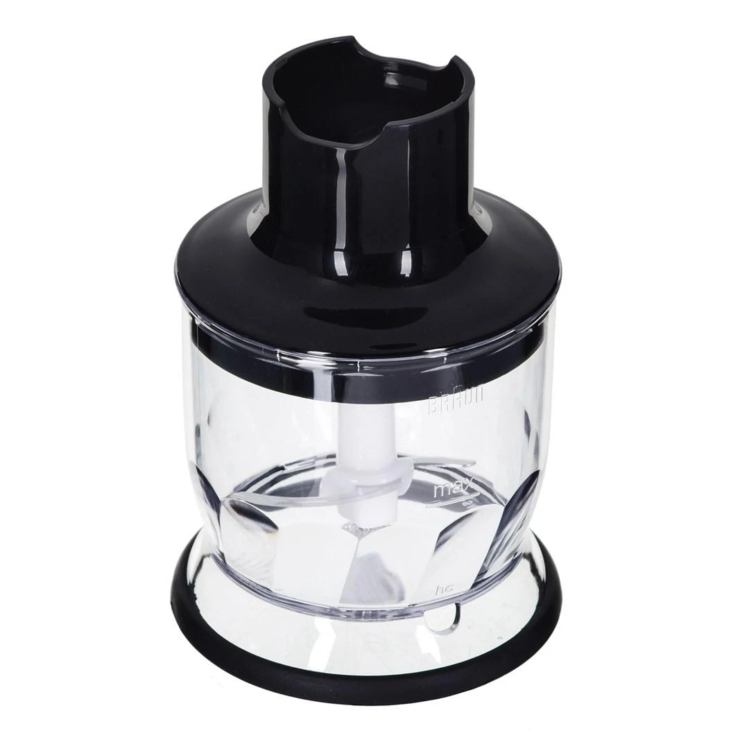 Braun MQ 7025X 0,6 L Panardinamas maišytuvas Juoda, Nerūdijančiojo plieno 1000 W