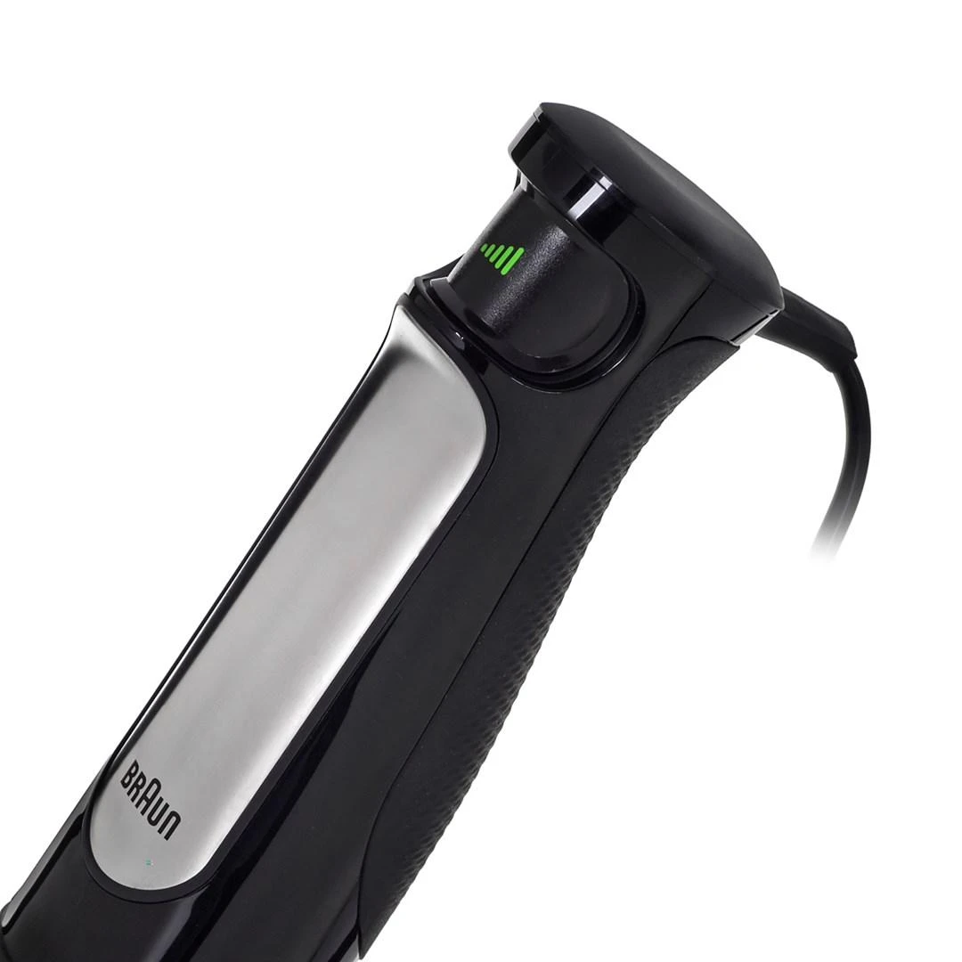 Braun MQ 7025X 0,6 L Panardinamas maišytuvas Juoda, Nerūdijančiojo plieno 1000 W