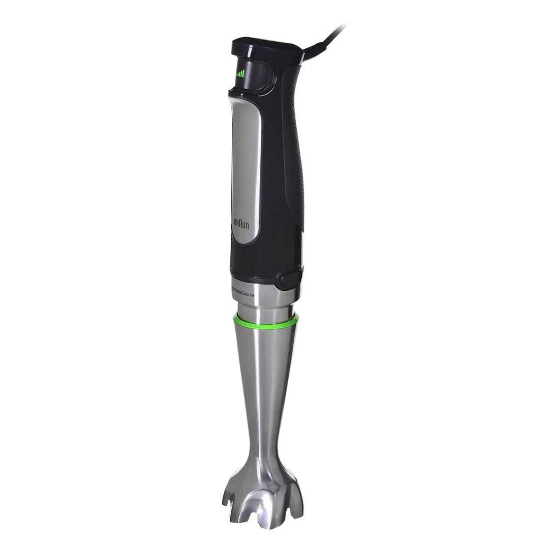 Braun MQ 7025X 0,6 L Panardinamas maišytuvas Juoda, Nerūdijančiojo plieno 1000 W
