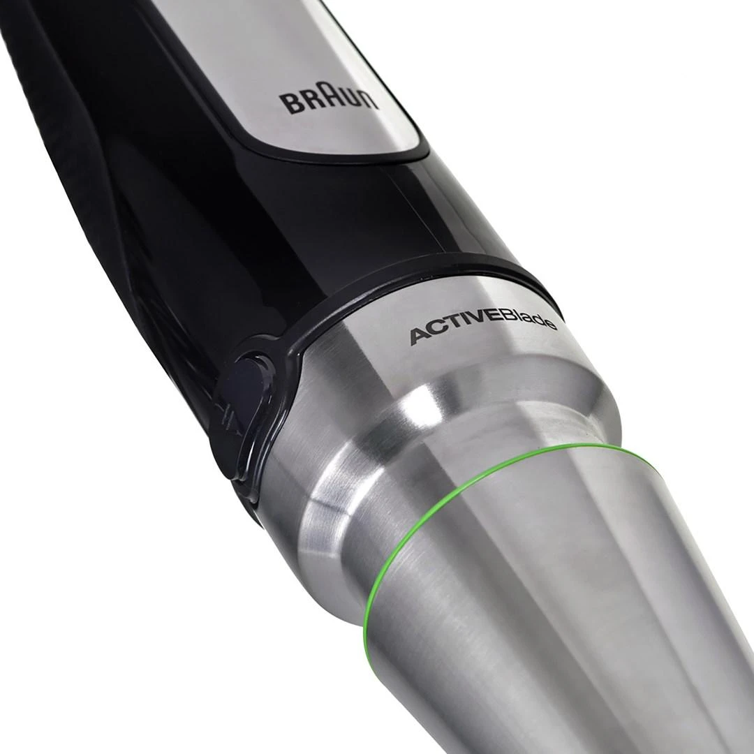 Braun MQ 7025X 0,6 L Panardinamas maišytuvas Juoda, Nerūdijančiojo plieno 1000 W