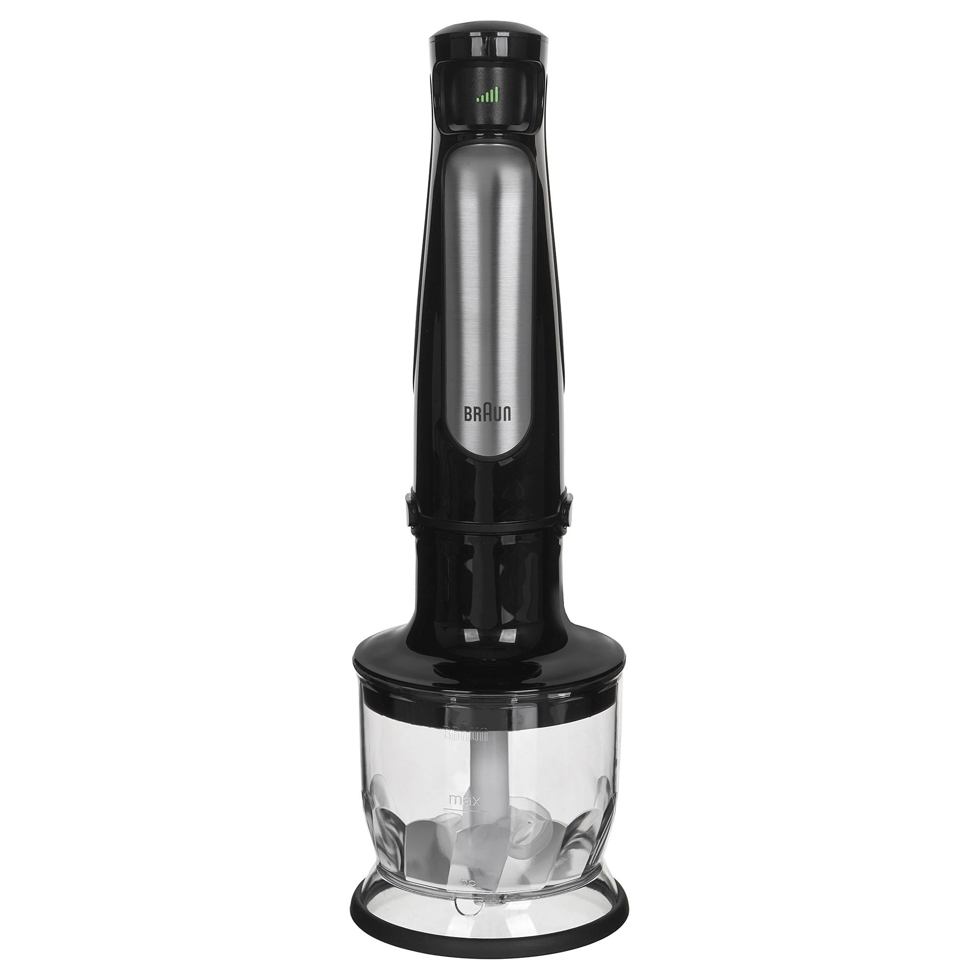 Braun MultiQuick 7 MQ 7045X 1,25 L Panardinamas maišytuvas Juoda, Nerūdijančiojo plieno 1000 W
