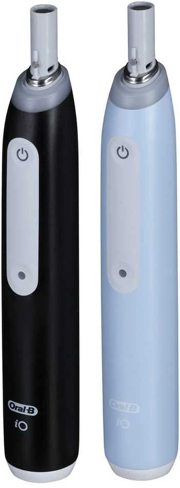 Braun iOG3d.2i6.2K Oral-B iO3 Elektrinis Dantų Šepetėlis Matt Juodas/Ice Mėlyna Duo Pack Edition