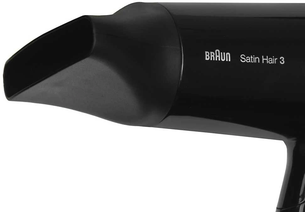 Plaukų Džiovintuvas - Braun Satin Hair 3 Style&Go 1600 W Juodas