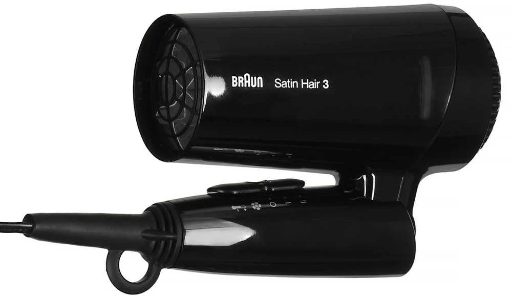 Plaukų Džiovintuvas - Braun Satin Hair 3 Style&Go 1600 W Juodas