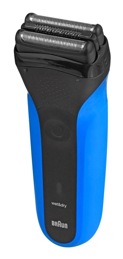 Barzdaskutė Braun Series 3 310BT Skustuvas Apkarpymo mašinėlė Juoda, Mėlyna