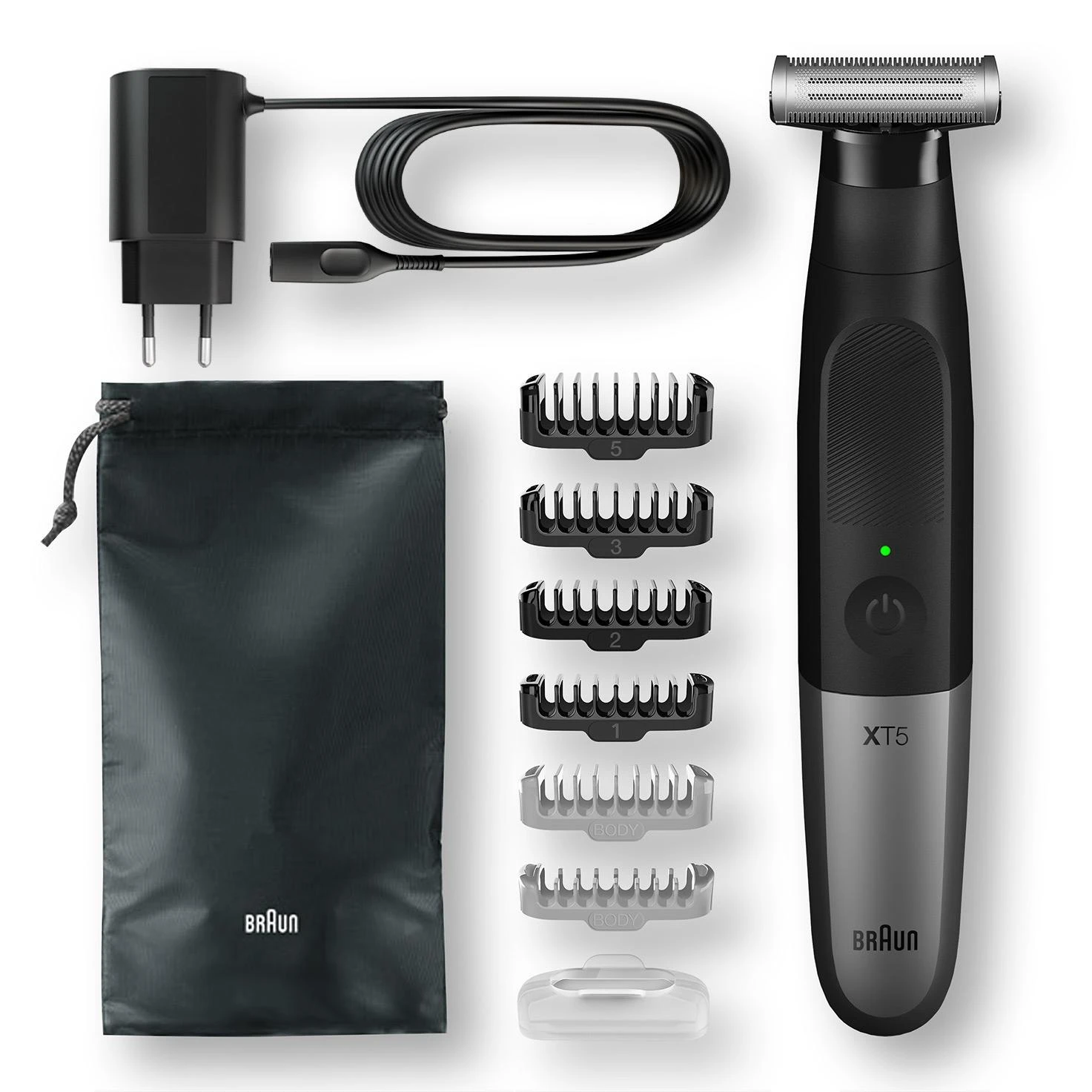 Braun XT5200 skustuvas su priedų rinkiniu