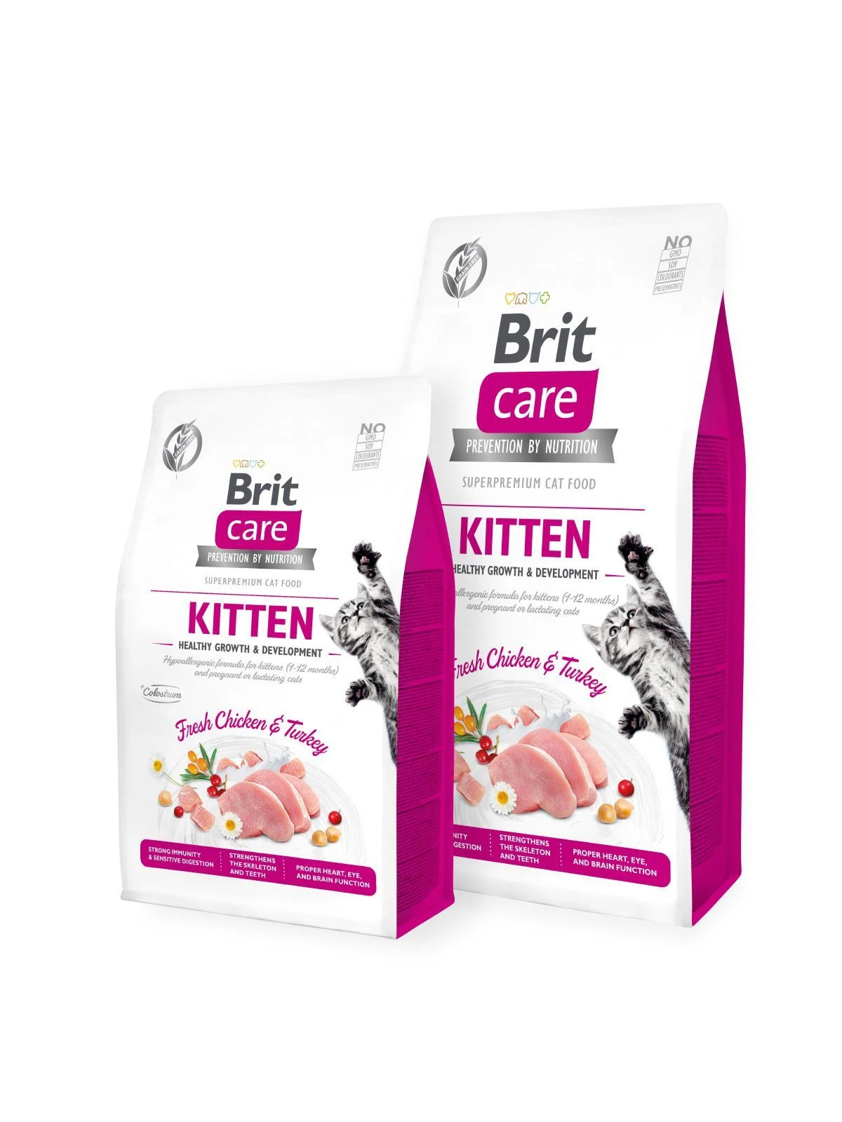 Brit Care Cat GF Kitten Healthy Growth&Development 7kg