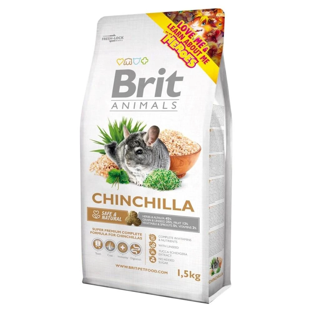 BRIT Animals maistas šinšiloms 1,5kg