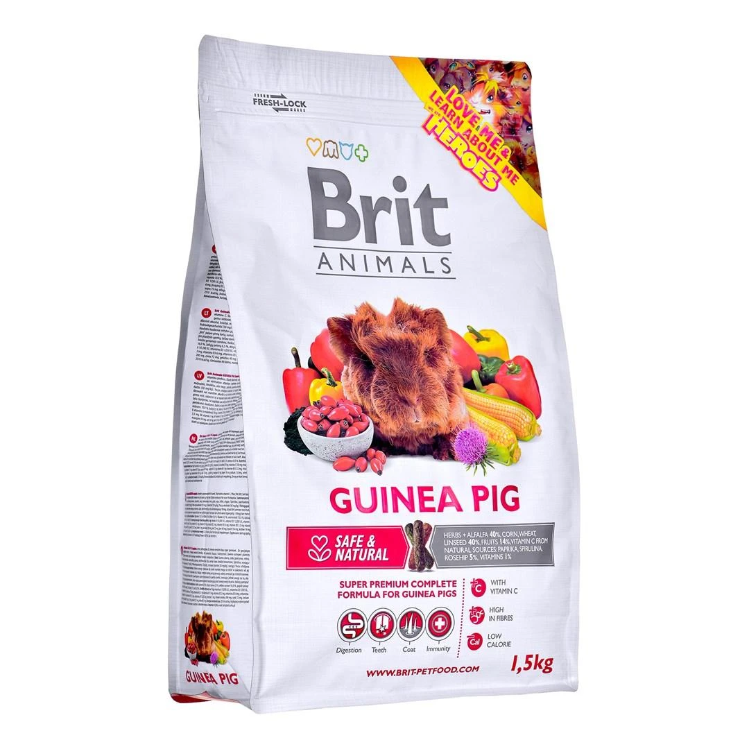 BRIT Animals maistas jūrų kiaulytėms 1,5kg