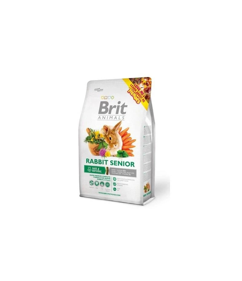 Burberry Sausas Triušių Maistas - Brit Animal Senior Complete 1,5 Kg
